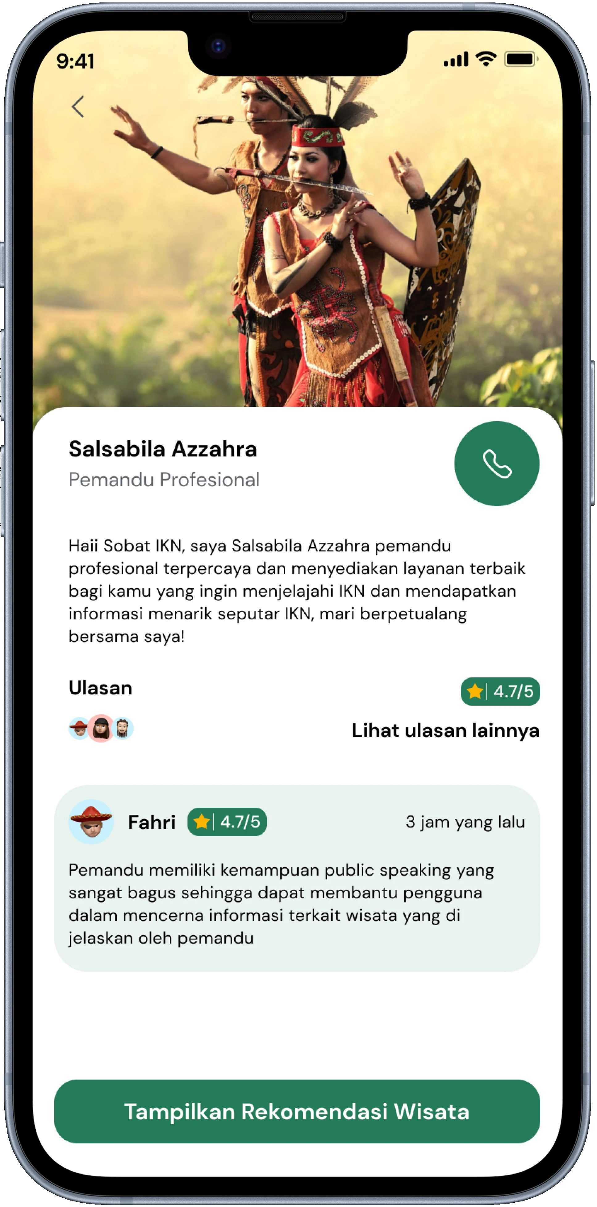 Profil Pemandu