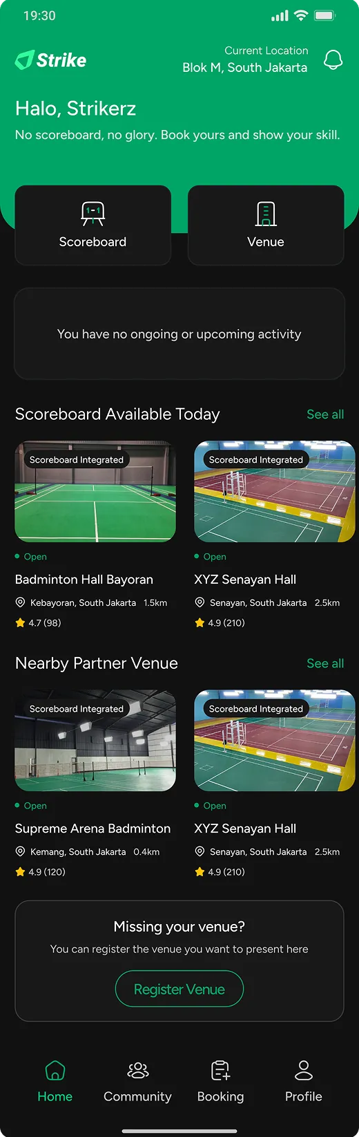 New Homepage