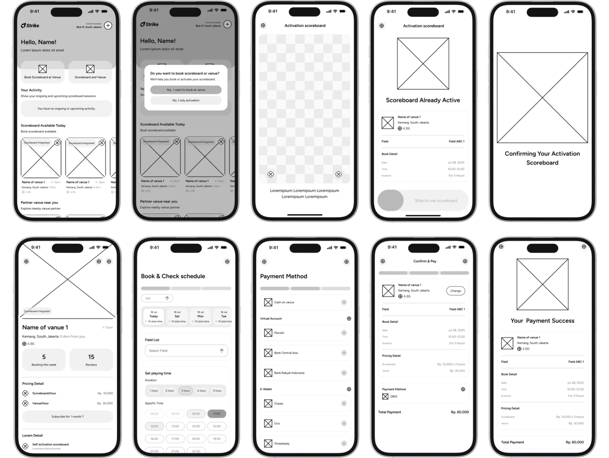 Strike Full Mockup