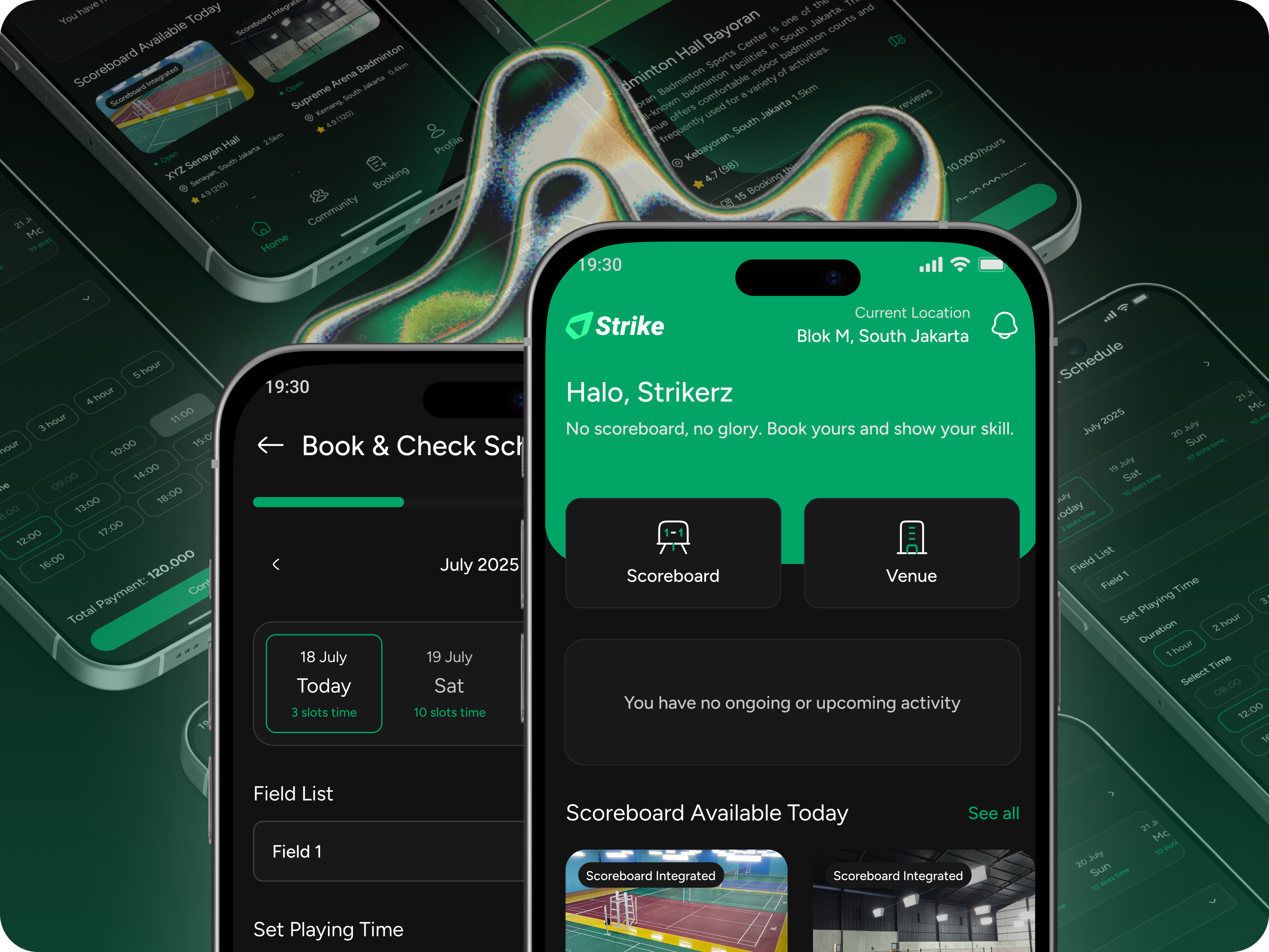 Strike — Sports Scoreboard Booking